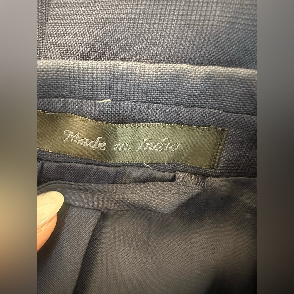 Ralph Lauren Classic 100% Wool Deep Blue Formal Blazer (Size 39L) - Picture 8 of 8
